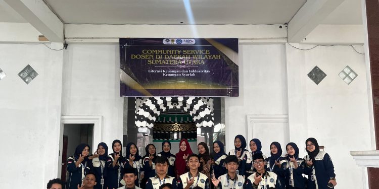 Dosen Prodi PBS UMSU Lakukan Pengabdian di Daerah Minoritas Muslim untuk Meningkatkan Literasi Keuangan Syariah