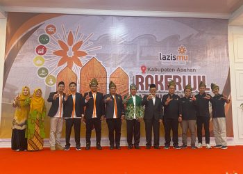 Dosen Prodi Perbankan Syariah UMSU Memberikan Panduan DPS pada Rakerwil Lazismu Sumut di Asahan