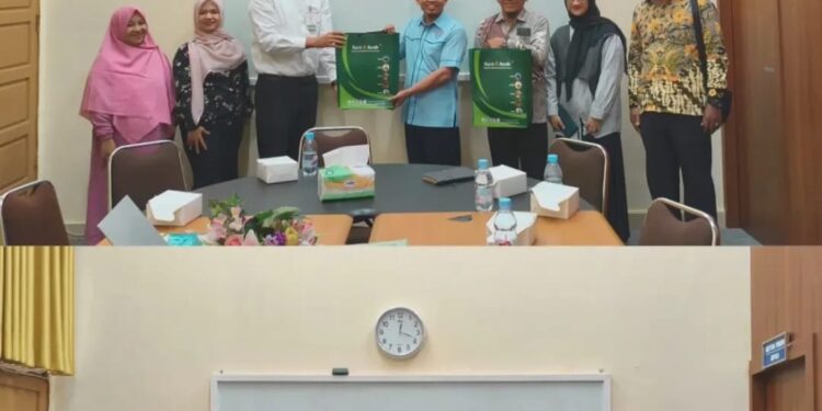 Program Studi Perbankan Syariah FAI UMSU Terima Kunjungan PT Bank Aceh Syariah