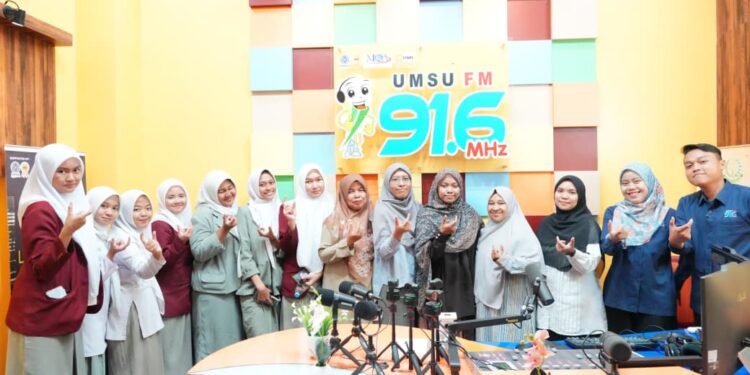 Bincang Santai Bersama Prodi Perbankan Syariah FAI UMSU dan Guru SMA/SMK/MA Kota Medan di UMSU FM