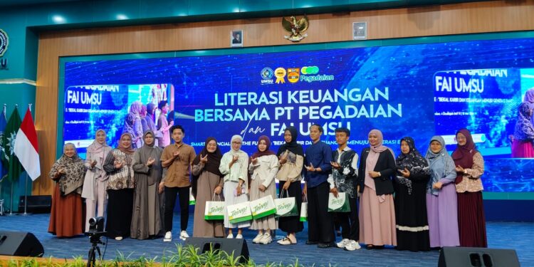 Program Studi Perbankan Syariah UMSU Gelar Literasi Keuangan Bersama PT Pegadaian