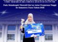 Mahasiswi Perbankan Syariah FAI UMSU Raih Juara I Hifzul Qur’an 10 Juz pada MTQ Antar Perguruan Tinggi Se-Sumatera Utara 2026