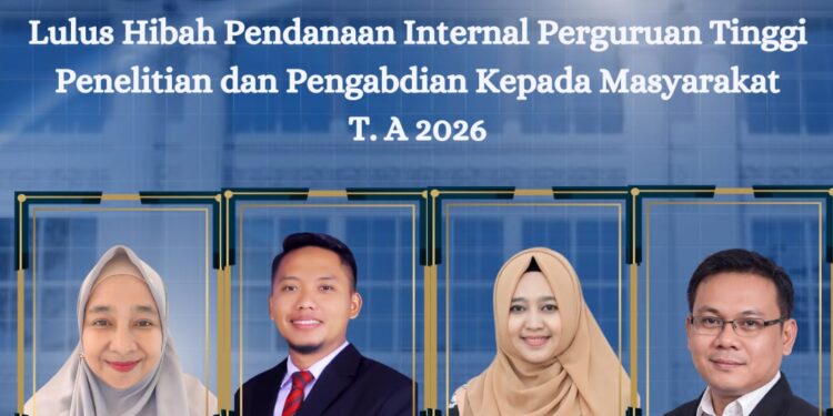 Dosen Program Studi Perbankan Syariah FAI UMSU Raih Hibah Pendanaan Internal Perguruan Tinggi Penelitian dan Pengabdian kepada Masyarakat Tahun 2026