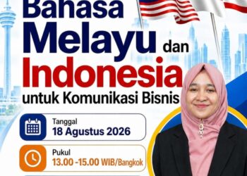 Ketua Program Studi Perbankan Syariah FAI UMSU Jadi Narasumber Pelatihan Bahasa Melayu dan Indonesia untuk Komunikasi Bisnis di Thailand