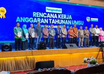 Pengesahan Program Kerja dan Anggaran Tahunan Program Studi  TA. 2026/ 2027 di Auditorium UMSU