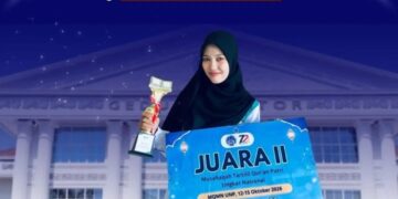 Mahasiswi Perbankan Syariah FAI UMSU Raih Juara II Musabaqah Tartil Al-Qur’an Putri Tingkat Nasional